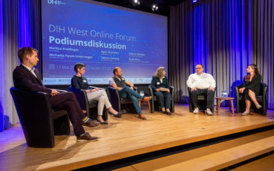 DIH West Online Forum: Nachhaltigkeit und Digitalisierung