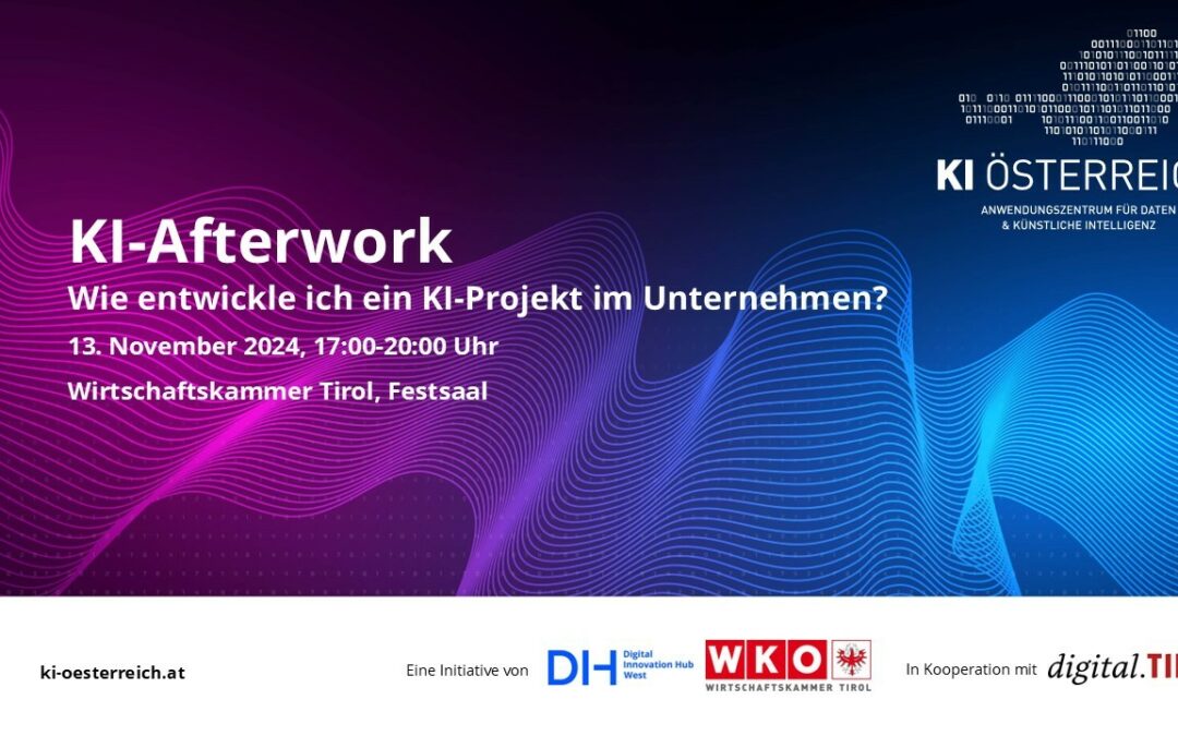 KI-Afterwork: Wie entwickle ich ein KI-Projekt im Unternehmen?